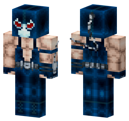 Bane Batman DC Classic Minecraft Bedrock skin