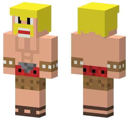 Barbarian Clash Of Clans Minecraft Bedrock skin