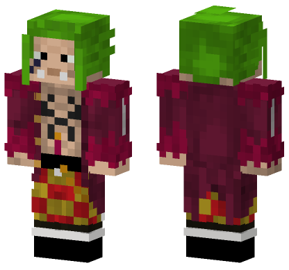 Bartolomeo Skin Minecraft Bedrock skin