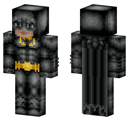 Batman 1989 Skin Minecraft Bedrock skin
