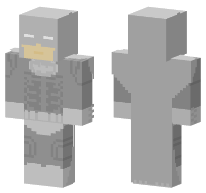 Batman Arctic Suit Minecraft Bedrock skin