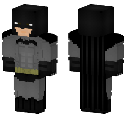 Batman Arkham Asylum City Minecraft Bedrock skin