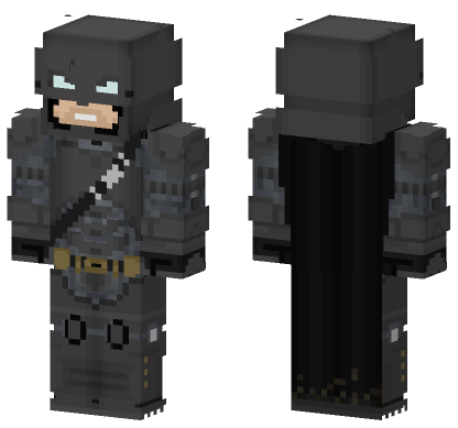 Batman Armored Suit Minecraft Bedrock skin