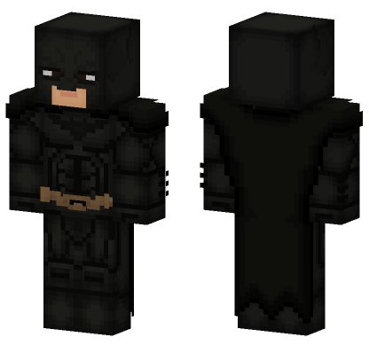 Batman Begins Skin Minecraft Bedrock skin