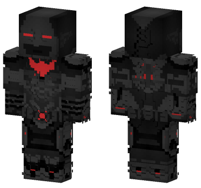 Batman Beyond Arkham Knight Minecraft Bedrock skin