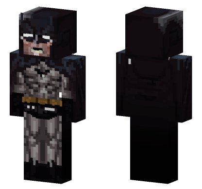 Batman Comics Skin Minecraft Bedrock skin