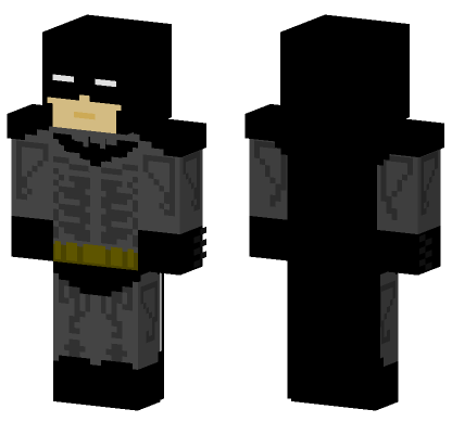 Batman DC Comics Minecraft Bedrock skin