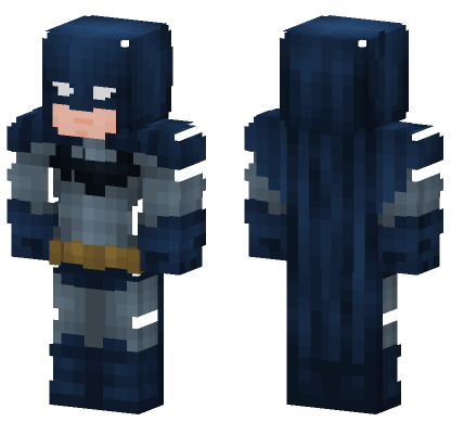 Batman DC Comics Minecraft Bedrock skin
