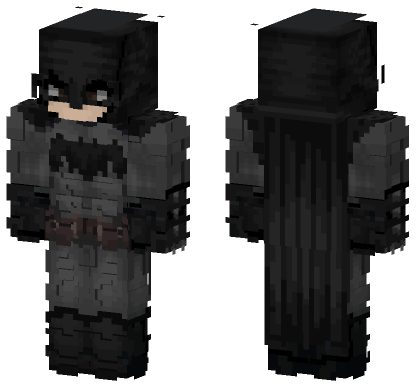Batman DCEU Batfleck Minecraft Bedrock skin
