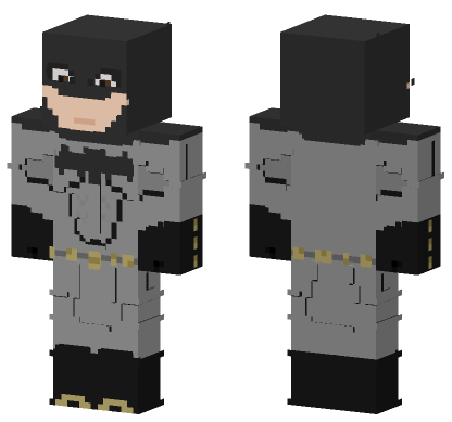 Batman DCEU HD Minecraft Bedrock skin