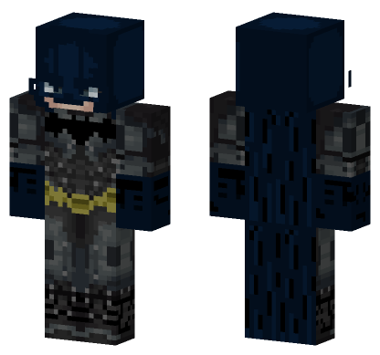 Batman Hush Skin Minecraft Bedrock skin