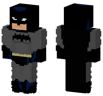 Batman Justice League Unlimited Minecraft Bedrock skin