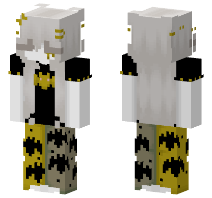 Batman Pajamas Minecraft Bedrock skin
