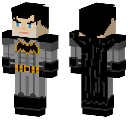 Batman Suit Minecraft Bedrock skin