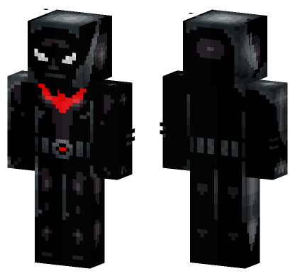 Batman Terry McGinnis Batman Beyond Minecraft Bedrock skin