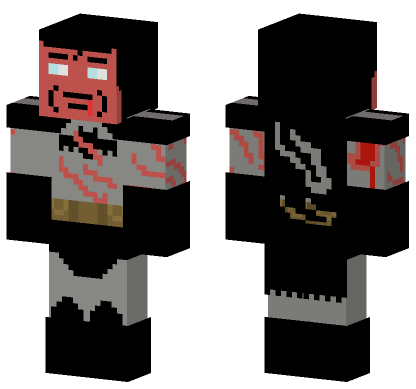 Batman The Animated Series 1997 Minecraft Bedrock skin