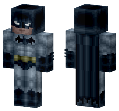 Batman The Long Halloween Minecraft Bedrock skin