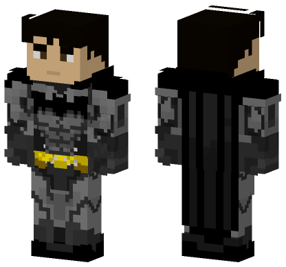 Batman Unmasked Minecraft Bedrock skin