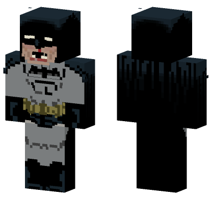 Batman Year One Minecraft Bedrock skin