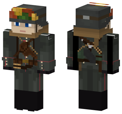 Battlefield German Assault Minecraft Bedrock skin