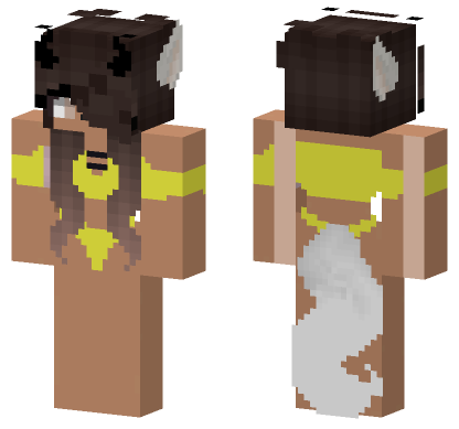 Beach Bikini Girl Minecraft Bedrock skin