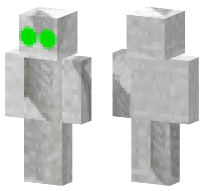 Bedrock Ghost Skin Minecraft Bedrock skin