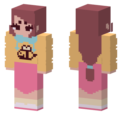 Bee And Puppycat Skin Minecraft Bedrock skin
