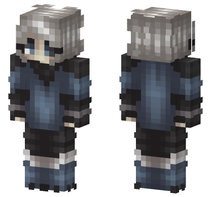 Bella Blue Outfit Minecraft Bedrock skin