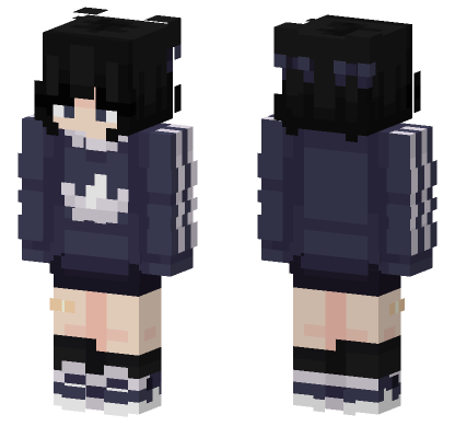 Bella School Uniform Minecraft Bedrock skin