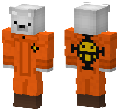 Bepo The Robot Minecraft Bedrock skin