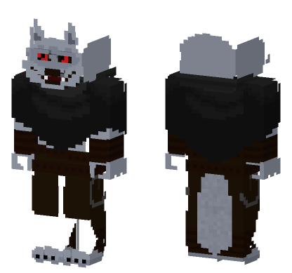 Big Bad Wolf Puss Boots Minecraft Bedrock skin