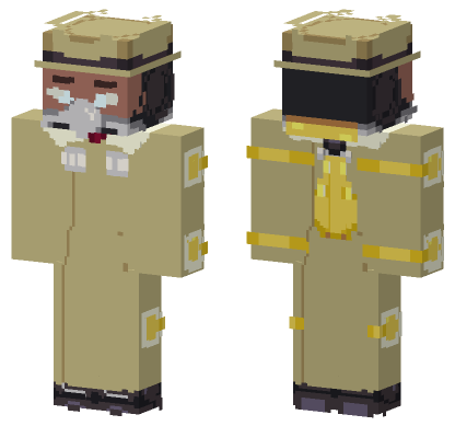 Big Band Skullgirls Minecraft Bedrock skin