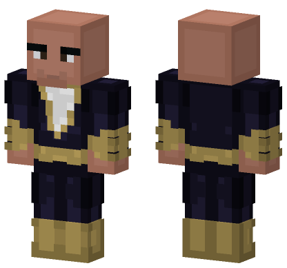 Black Adam Suit Minecraft Bedrock skin