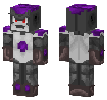 Black Frieza Minecraft Bedrock skin