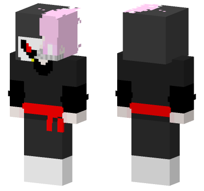 Black Goku Female SSJRose Minecraft Bedrock skin