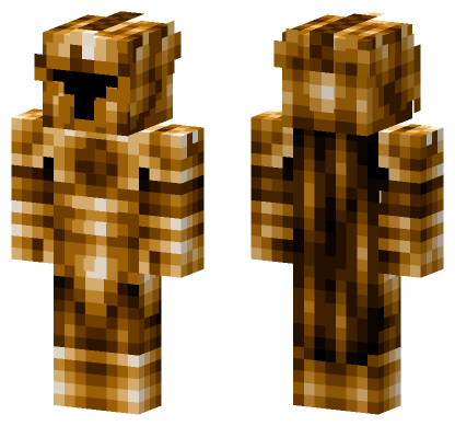 Black Gold 4 Minecraft Bedrock skin