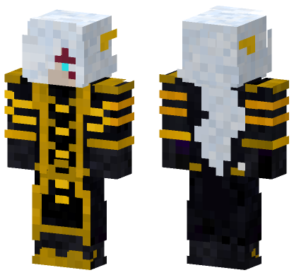 Black Gold Skin Minecraft Bedrock skin