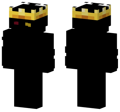 Black Gold Skin Minecraft Bedrock skin