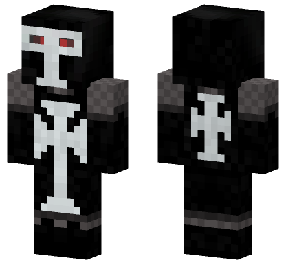 Black Knight Armor Minecraft Bedrock skin