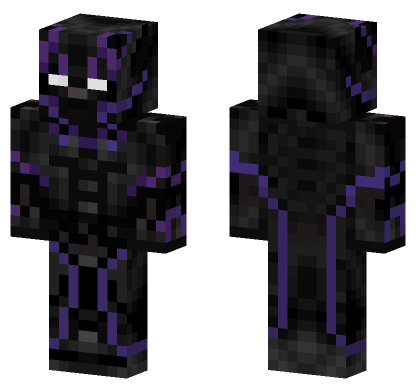 Black Panther Minecraft Bedrock skin