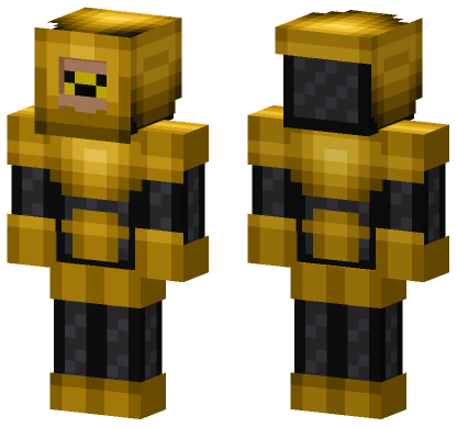 Black Pharaoh Minecraft Bedrock skin