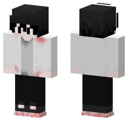 Black The Sole Survivor Minecraft Bedrock skin