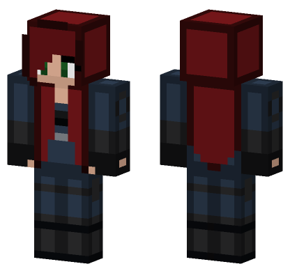 Black Widow Outfit Minecraft Bedrock skin