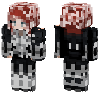 Black Widow Skin Minecraft Bedrock skin