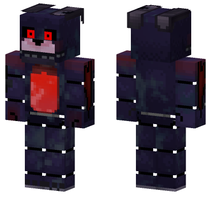 Blackheart Bonnie Minecraft Bedrock skin