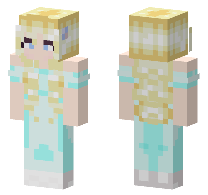 Blanche Minecraft Bedrock skin
