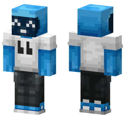 Blockbench Player Minecraft Bedrock skin