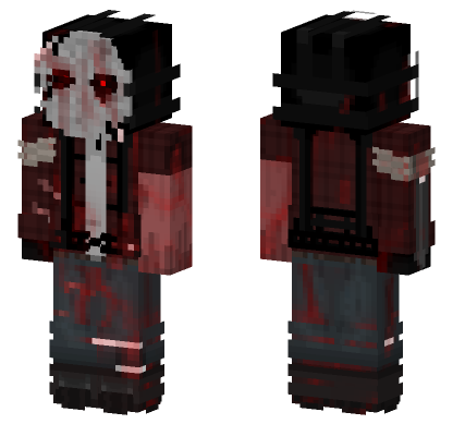 Blood Moon Chain Minecraft Bedrock skin
