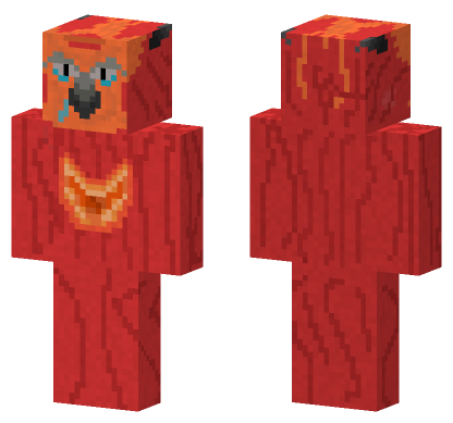Blood Sky Phoenix Minecraft Bedrock skin
