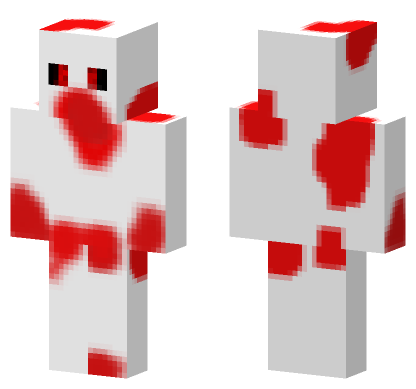 Bloody Cow Mob Minecraft Bedrock skin